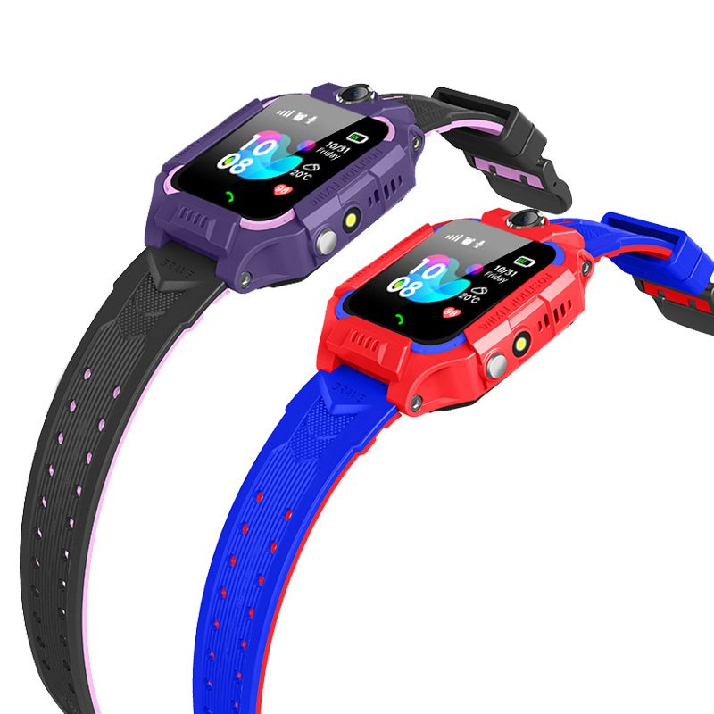 Z6f Children Wrist Alarm Kid Smartwatch With GPS Tracker And Video Call Phone Waterproof Camera Flip 4g Kids Smart Watch